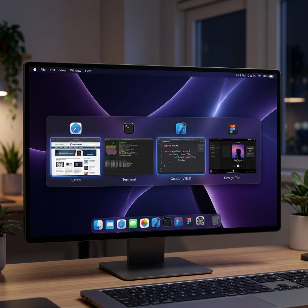 MacAltTab Interface Showcase